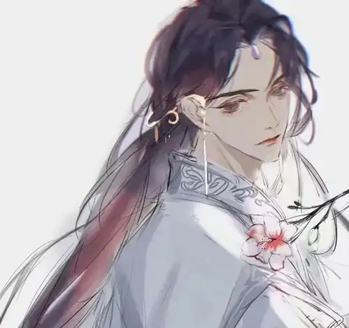 古风男生头像云深夜阑拥月色,少年携酒晚归程
