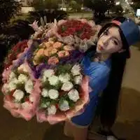 男的手捧鲜花头像微信头像图片大全
