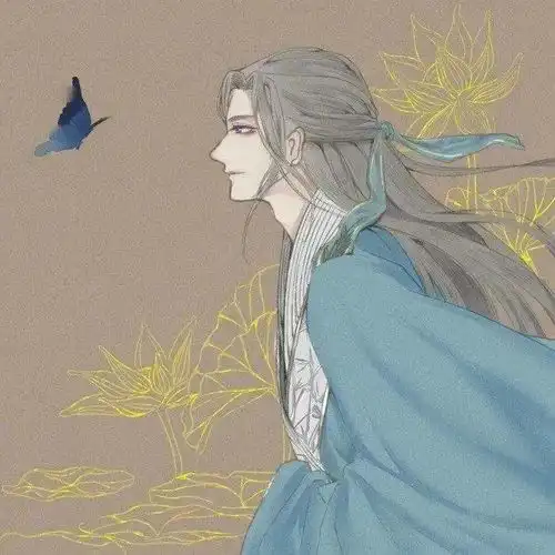 古风男生头像不问江湖不问归途只想与你为伍