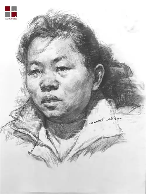 红土地画室素描人物头像绘画技巧概要
