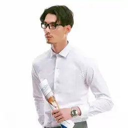 白色不耐脏那是因为你没有穿过这件不怕脏的白衬衫
