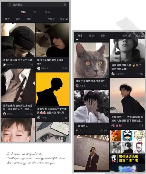 这几种头像,渣男最爱用
