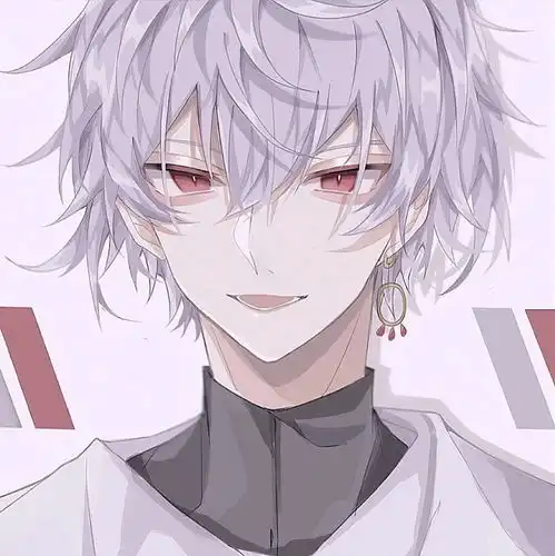 画风精致的动漫男头鸭
