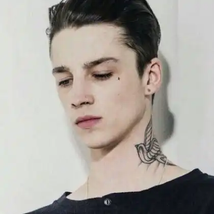 纹身霸气头像男,纹身的男生人不一定是坏的
