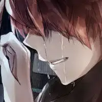 要些动漫男生流泪头像
