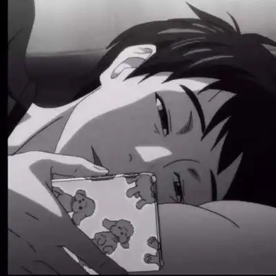 黑白动漫男头像,你的绝情让我懂得了很多
