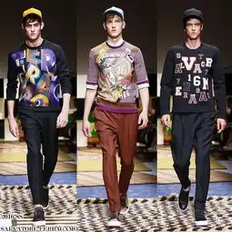 2016春夏米兰男装周中国风和花样少年你喜欢哪个
