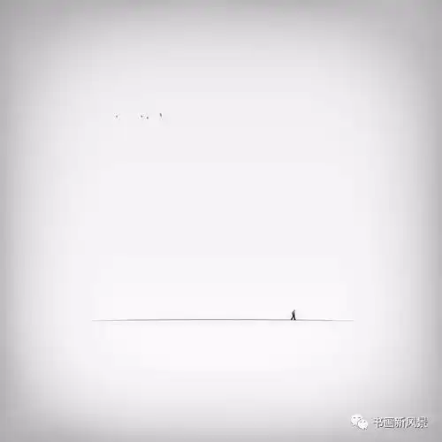 一组极简黑白摄影
