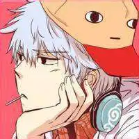 男生动漫带耳机头像
