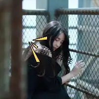 易烊千玺qq头像带字女生版
