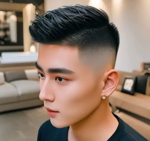 最适合中国男士的发型,非两侧铲短莫属,百变时尚真有型
