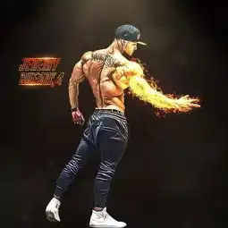 一组适合当微信头像的健身励志图
