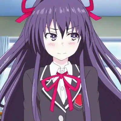 约会大作战女生头像
