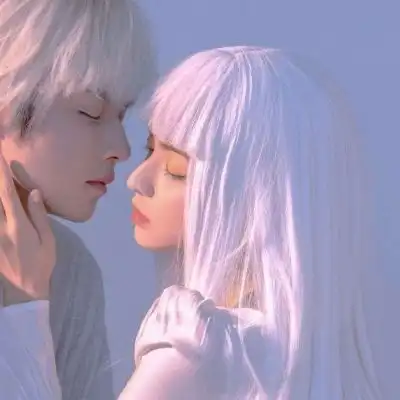 清新情侣头像措手不及的心动情侣头像我要个性网
