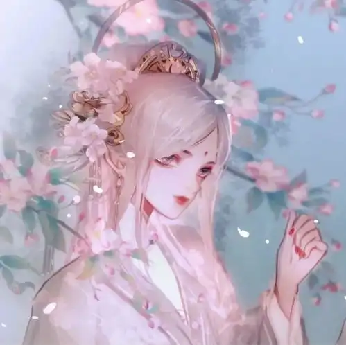 超精美古风动漫头像你是藏在云层里的月亮
