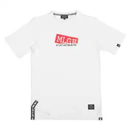 mlgbmlgb倾斜boxtee男女款t恤
