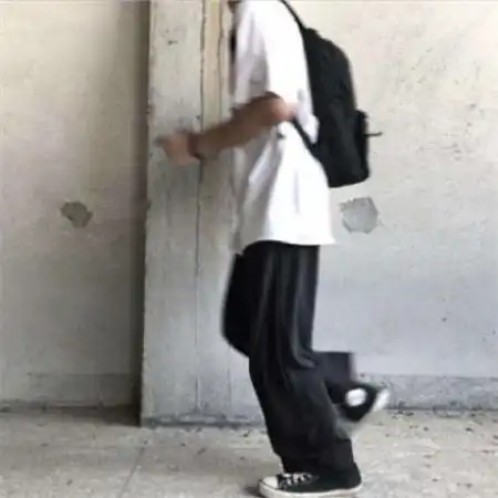 半身系唯美帅气意境干净男头,看不到脸的