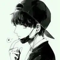 男生头像黑白霸气动漫酷微信头像图片大全
