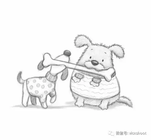 治愈系萌画儿一组萌萌哒的小简笔画
