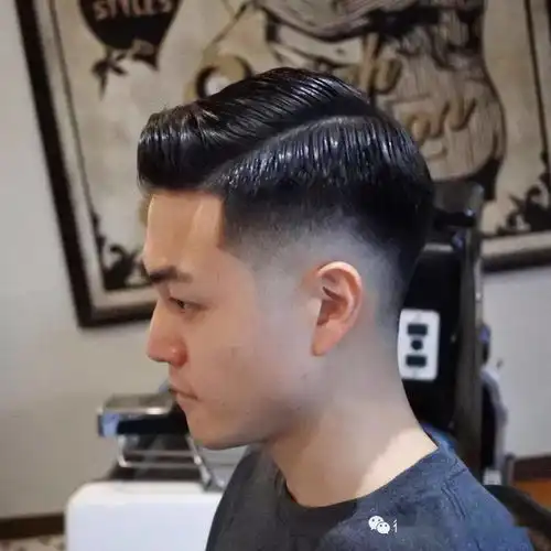 亚洲男士的油头不止绅士还超酷帅
