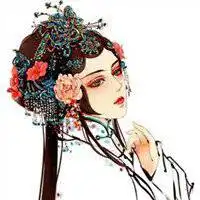 戏子头像高清唯美头像卡通戏子人物头像图片
