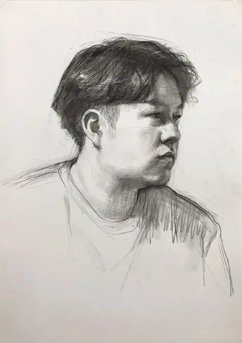 素描人物素描头像图片大全素描头像步骤及画法素描自学网
