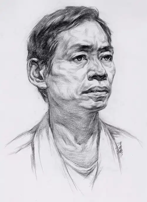 高分标准素描头像结构画法,你了解吗
