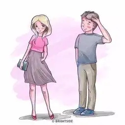 男生是否喜欢某个女生,肢体语言却往往不会说谎
