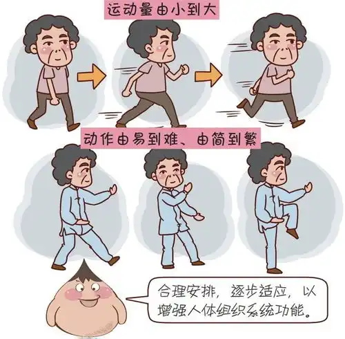 老年人应该如何运动做到这四点,防止运动损伤
