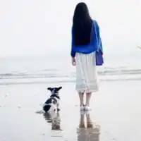 看海的女孩背影头像微信头像图片大全
