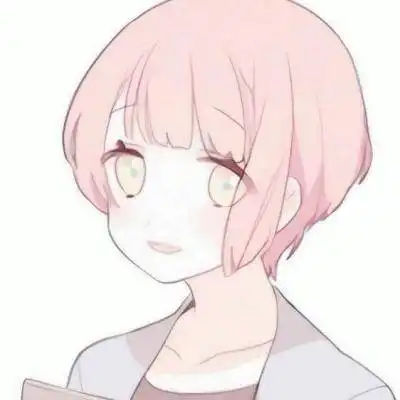 短发卡通头像女简约短发冷艳女生动漫头像大全
