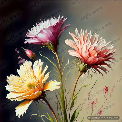 ai创作图油画棒花nipic.com
