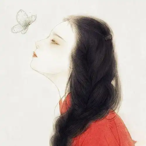 温柔撩人的古风男女头像
