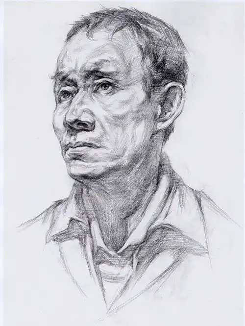 干货从静物到青年中年老年男女头像,高清素描结构图
