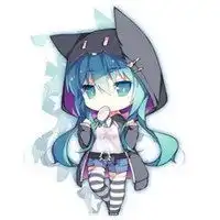 二次元猫耳萌妹子头像甜美可爱猫耳女神微信头像