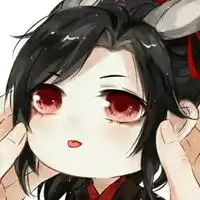 蓝忘记q版图片侧脸卡通蓝忘机q版萌图
