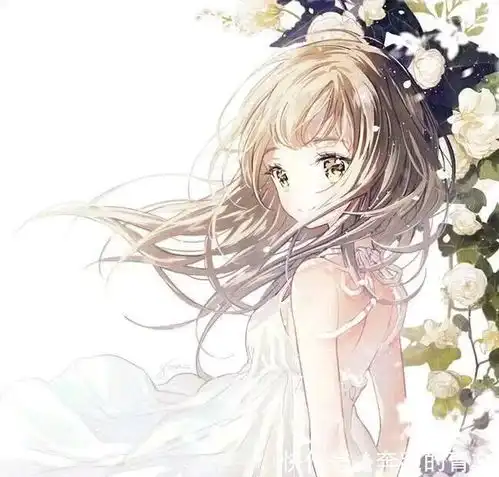 超美的二次元闺蜜头像,我字字皆你,你句句非我
