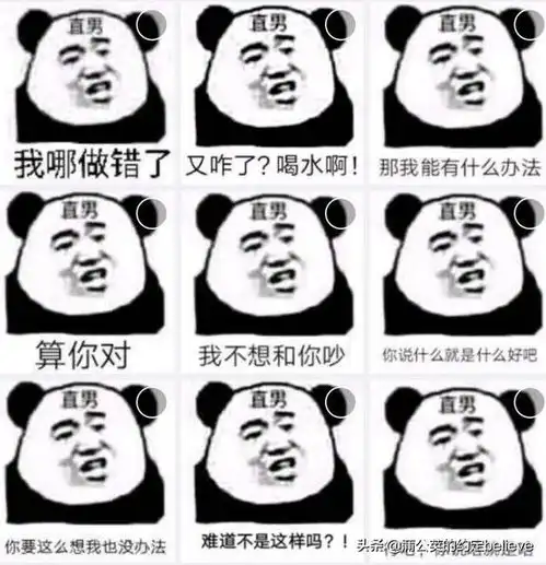 没有套路的直男理直气壮说过的那些话
