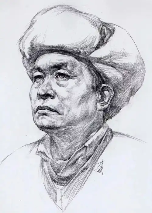 干货从静物到青年中年老年男女头像,高清素描结构图
