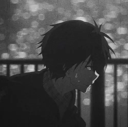 黑色酷酷的男生头像
