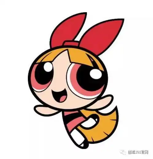 竟然在一个动画片里看到了火箭少女的影子
