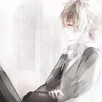 跪求动漫男生很伤心的图片
