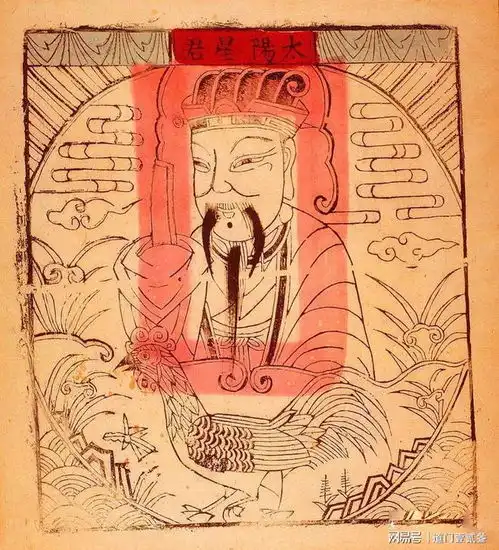 渐渐被遗忘的那些道教神祇年画