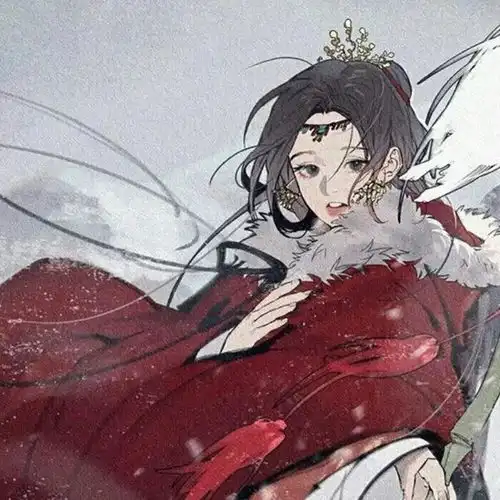 仙气古风动漫头像女公主的梦境,藏着星星湖泊一片森林
