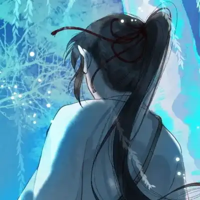 念七帅气古风动漫男生头像
