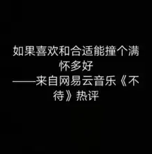 网易云热评半句再见
