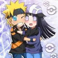 求鸣人和雏田唯美图片
