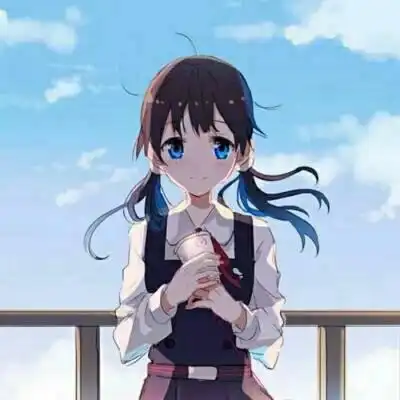 2021动漫情侣头像一男一女分开的两张
