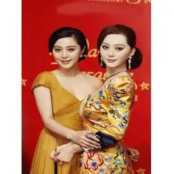 港园仿真工艺品蜡像眼睛谢岗蜡像
