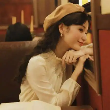 复古头像女,唯美港味复古怀旧头像女
